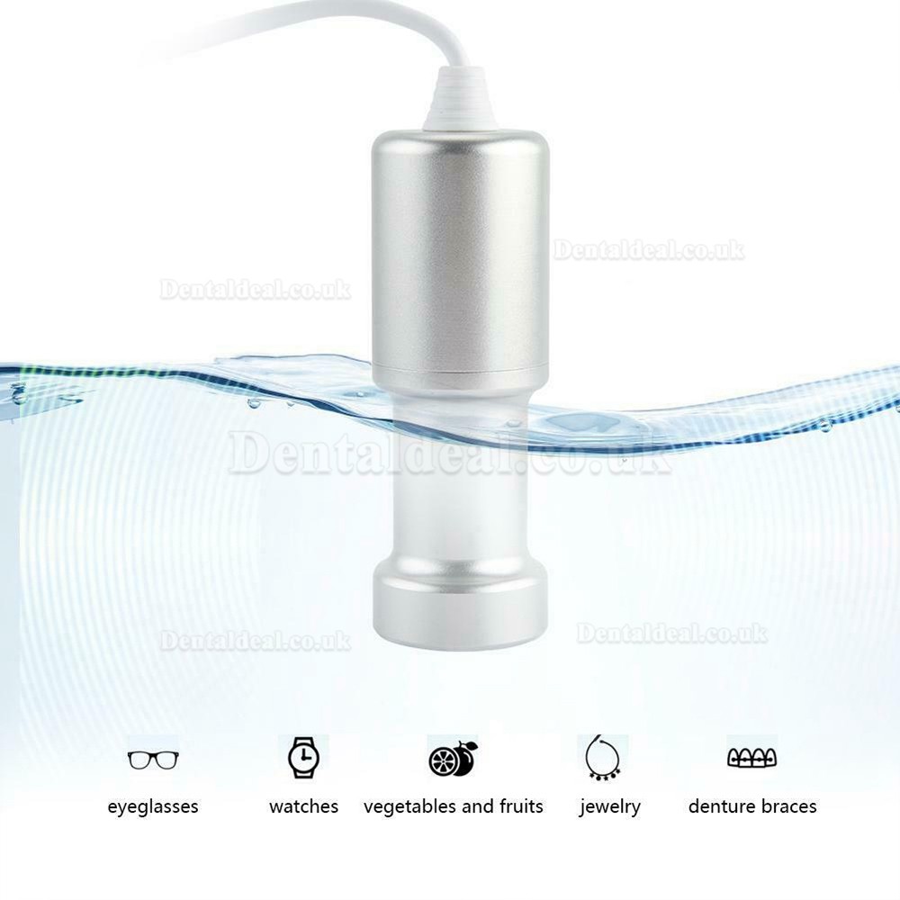 Portable Mini Ultrasonic Soak Cleaner for Family Office Beauty Salon Jewelry Glasses Fruit Vegetables CE-9600